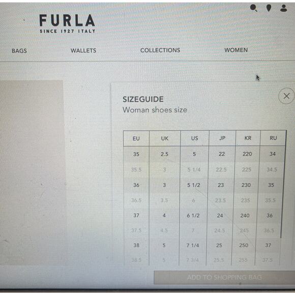 Furla Made In Italy Brown Suede Kitten Heels Size 37 - Picture 12 of 12